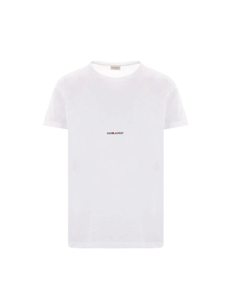 Saint Laurent Cotton T-shirt-SAINT LAURENT-JOHN JULIA