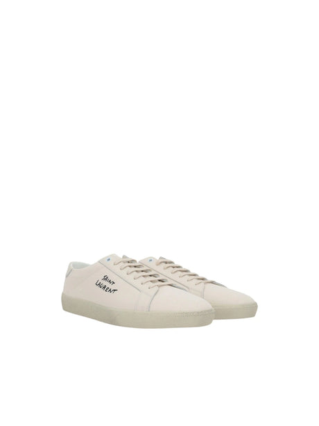 Court Classic Sl/06 Canvas Sneakers-SAINT LAURENT-JOHN JULIA