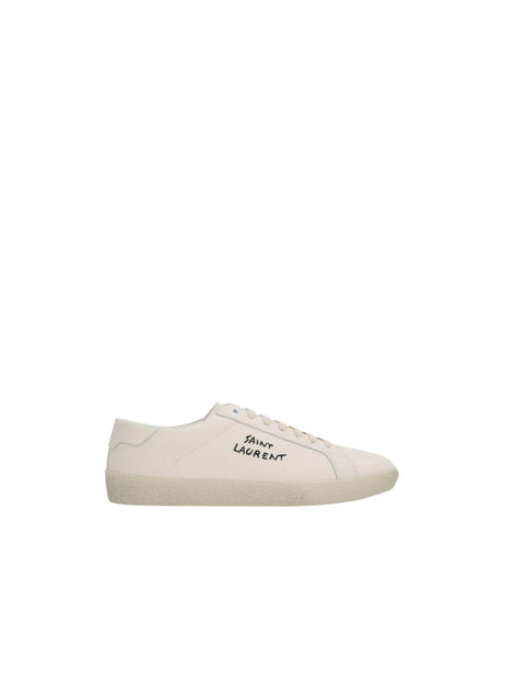 Court Classic Sl/06 Canvas Sneakers-SAINT LAURENT-JOHN JULIA