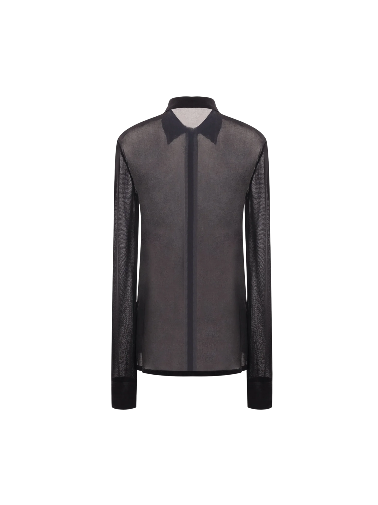 Crepe Jersey Shirt-SAINT LAURENT-JOHN JULIA