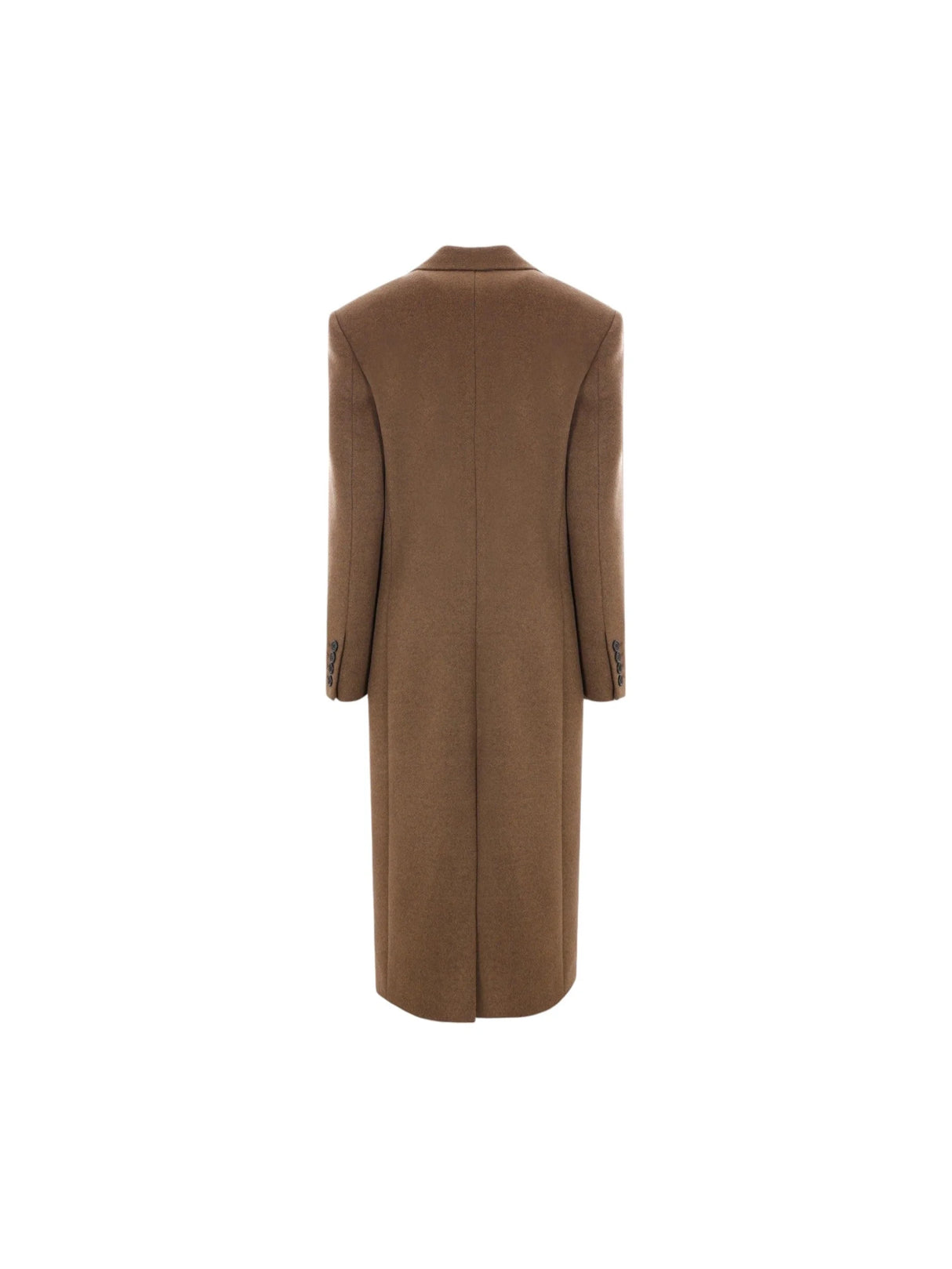 Double-breasted Wool and Cashmere Coat-SAINT LAURENT-JOHN JULIA