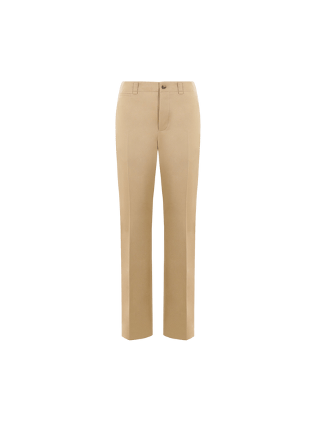 SAINT LAURENT-Drill Pants-JOHN JULIA