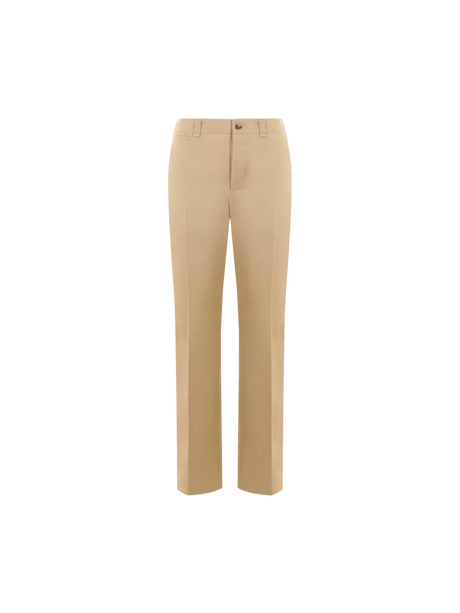 SAINT LAURENT-Drill Pants-JOHN JULIA