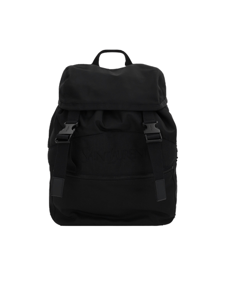 Saint Laurent Econyl® Backpack-SAINT LAURENT-JOHN JULIA