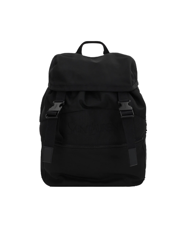 Saint Laurent Econyl® Backpack-SAINT LAURENT-JOHN JULIA