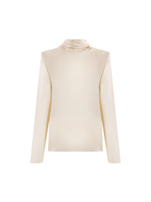 Envers Satin Blouse-SAINT LAURENT-JOHN JULIA