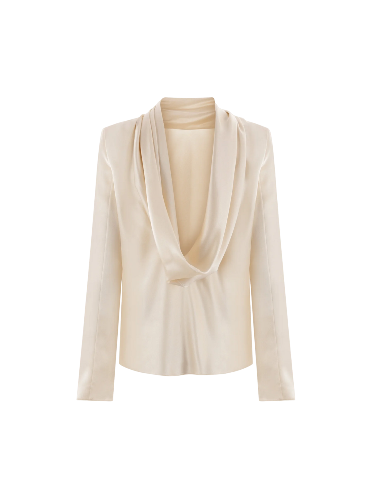 Envers Satin Blouse-SAINT LAURENT-JOHN JULIA