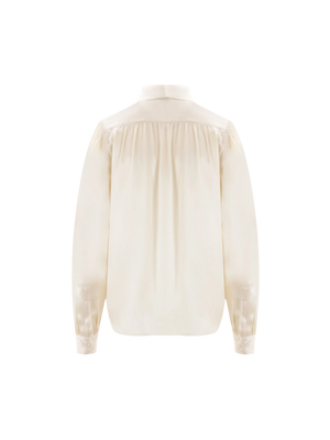 Envers Satin Shirt-SAINT LAURENT-JOHN JULIA