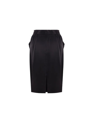 Envers Satin Skirt-SAINT LAURENT-JOHN JULIA