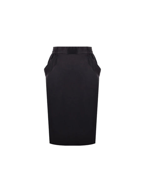 Envers Satin Skirt-SAINT LAURENT-JOHN JULIA