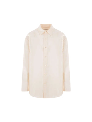 Faille Oversized Shirt-SAINT LAURENT-JOHN JULIA