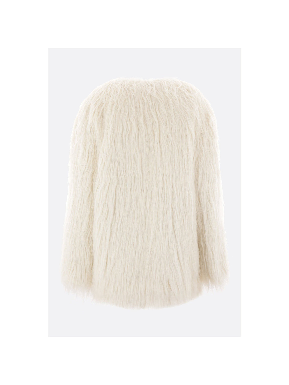 Faux Fur Coat-SAINT LAURENT-JOHN JULIA