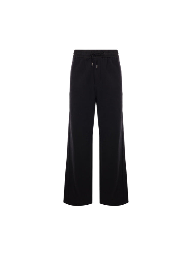 Fleece Joggers-SAINT LAURENT-JOHN JULIA