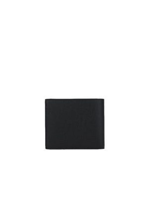 Grain De Poudre Leather Bi-Fold Wallet-SAINT LAURENT-JOHN JULIA