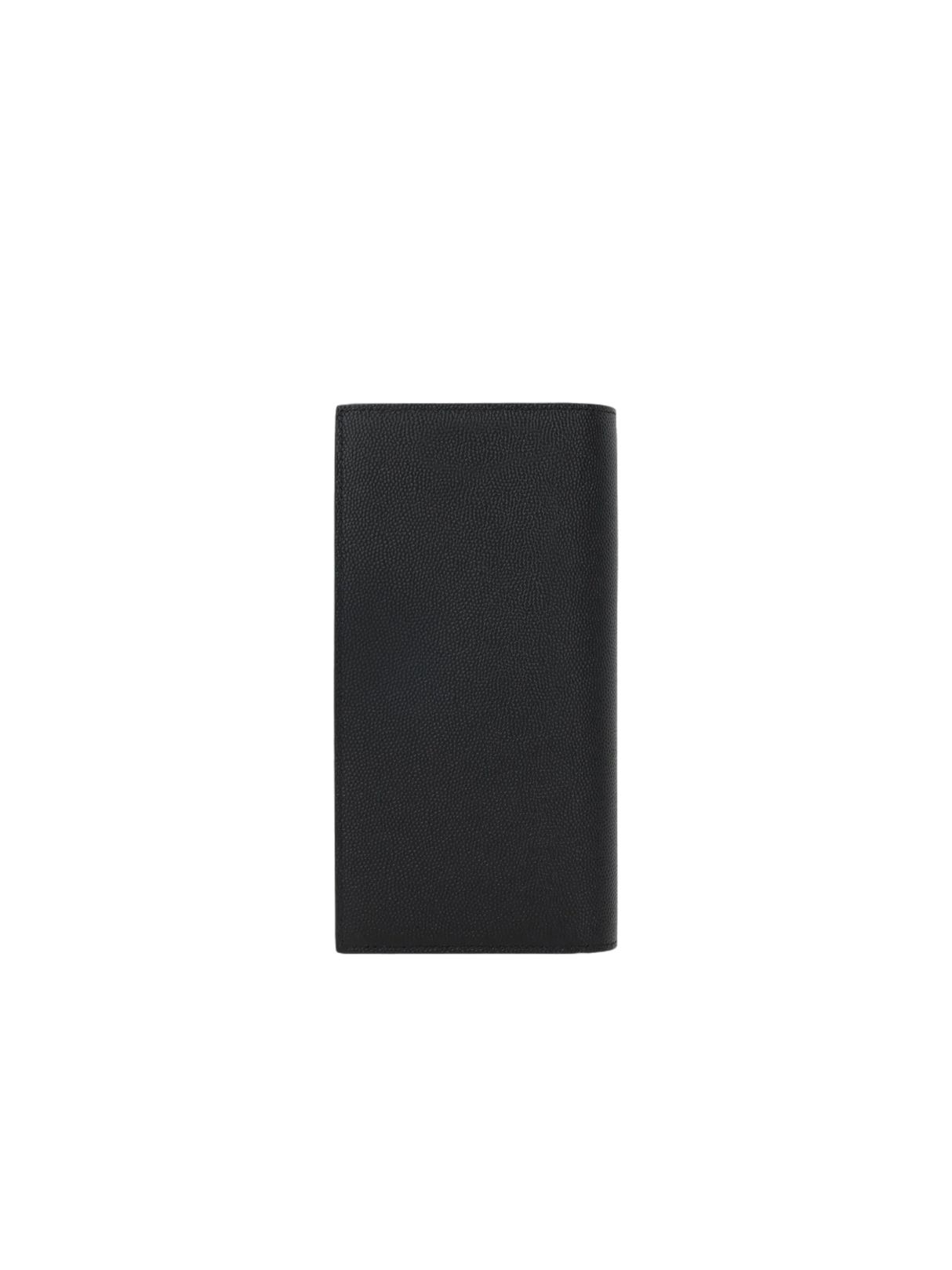 Grain De Poudre Leather Vertical Wallet-SAINT LAURENT-JOHN JULIA