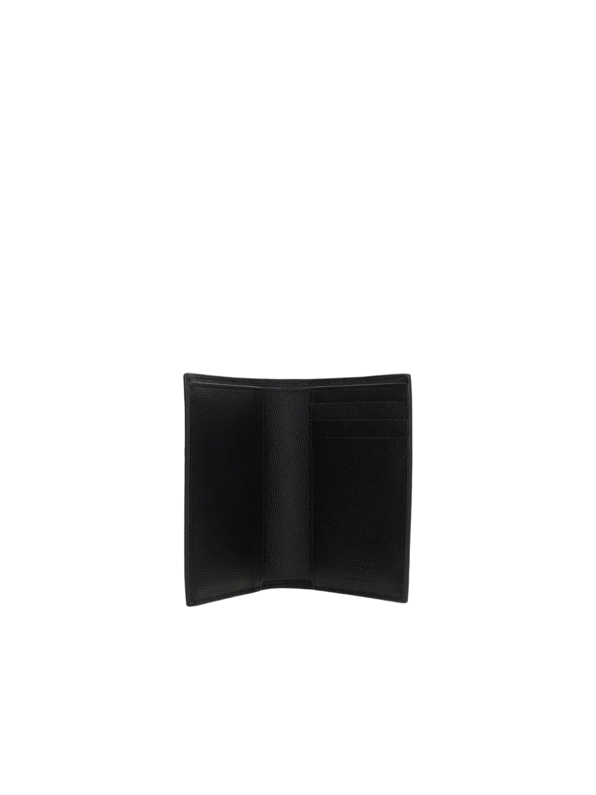 Grain De Poudre Leather Wallet-SAINT LAURENT-JOHN JULIA