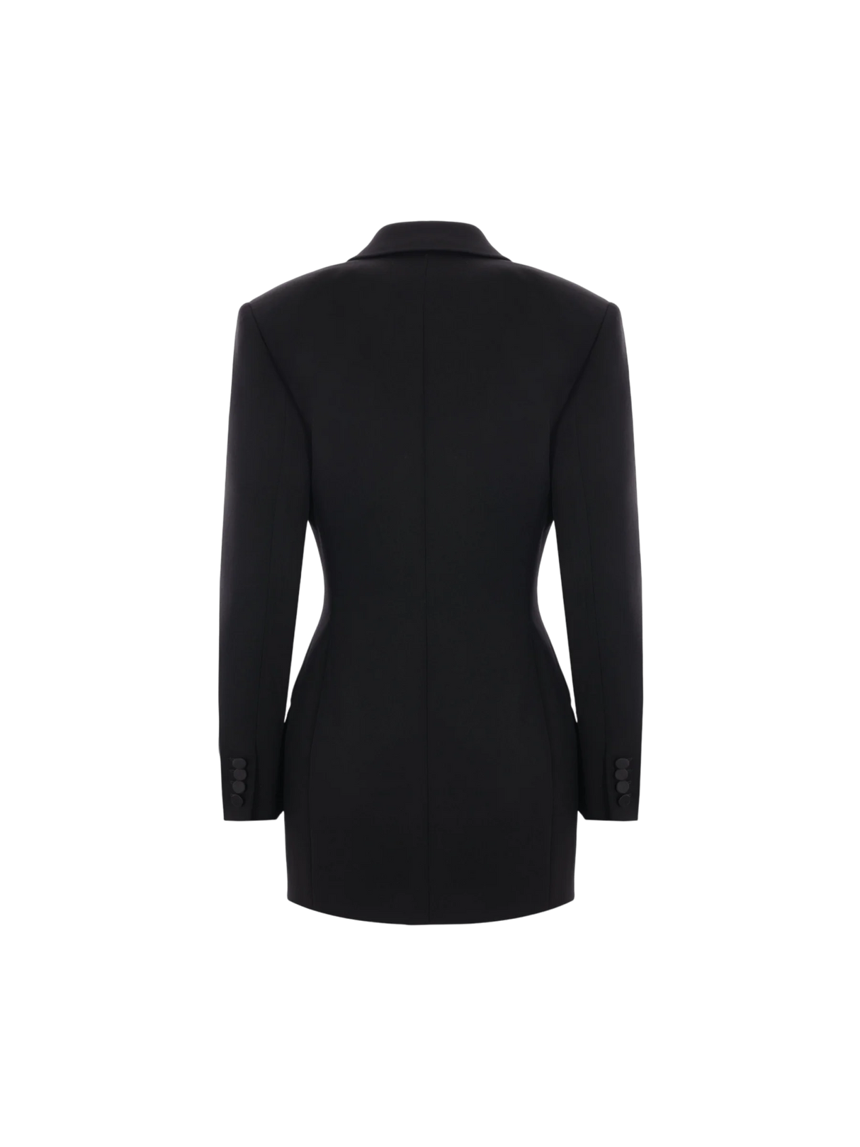 Grain De Poudre Tuxedo Jacket-SAINT LAURENT-JOHN JULIA