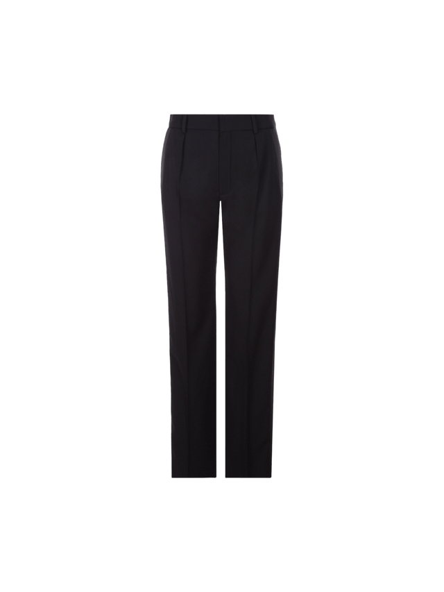 Grain De Poudre Tuxedo Pants-SAINT LAURENT-JOHN JULIA