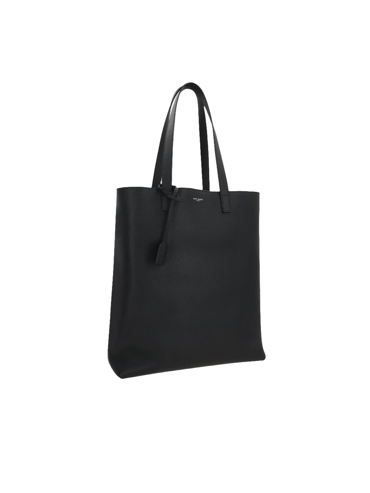 SAINT LAURENT-Grainy Leather Bold Tote Bag-JOHN JULIA