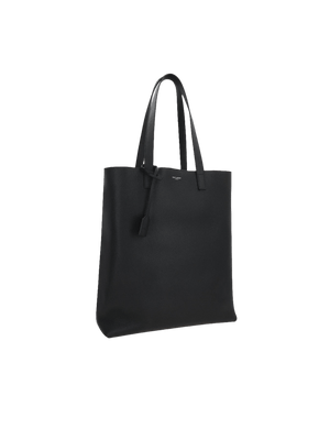 SAINT LAURENT-Grainy Leather Bold Tote Bag-JOHN JULIA