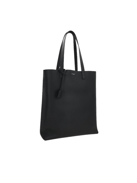 SAINT LAURENT-Grainy Leather Bold Tote Bag-JOHN JULIA