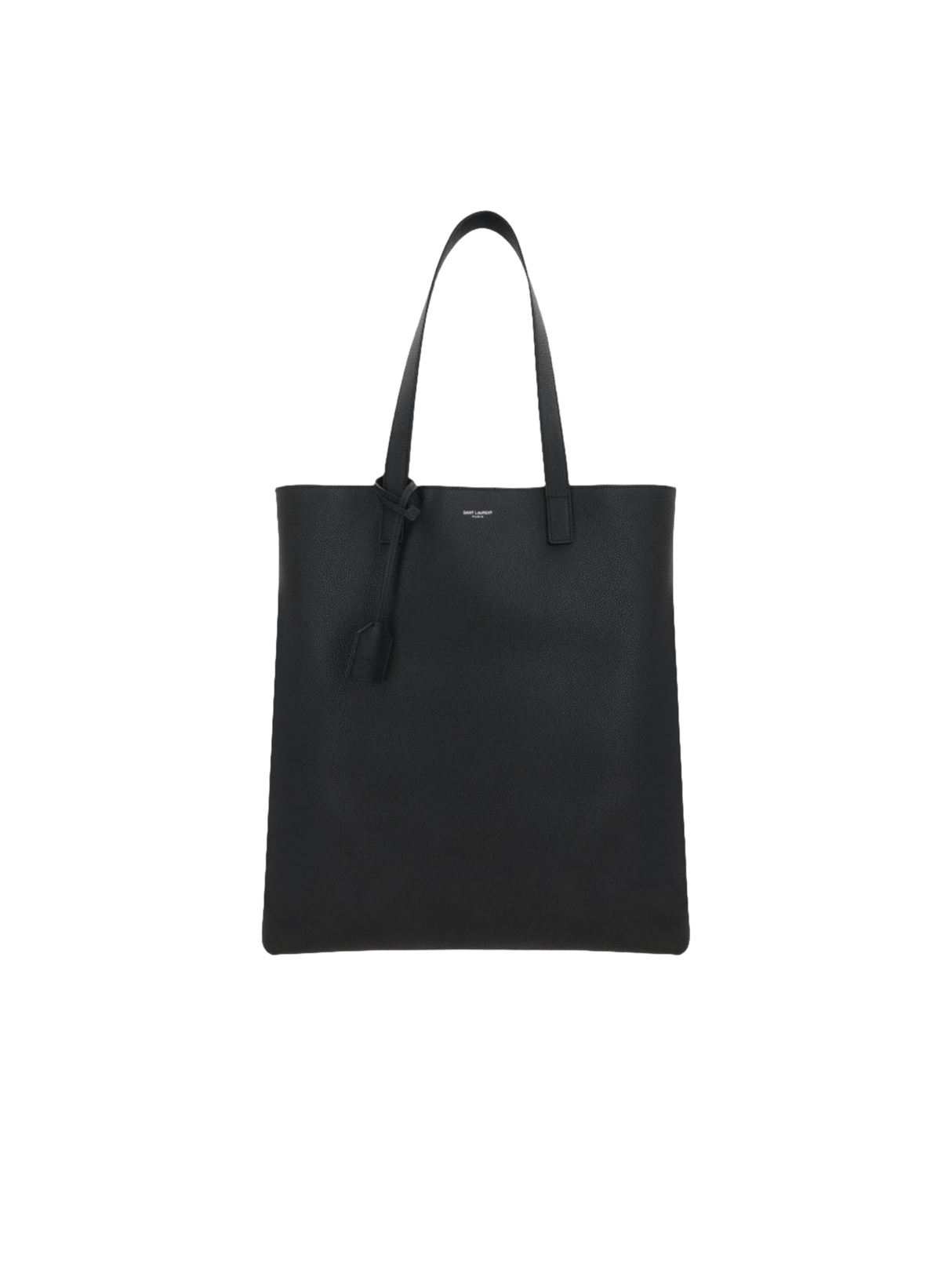 SAINT LAURENT-Grainy Leather Bold Tote Bag-JOHN JULIA