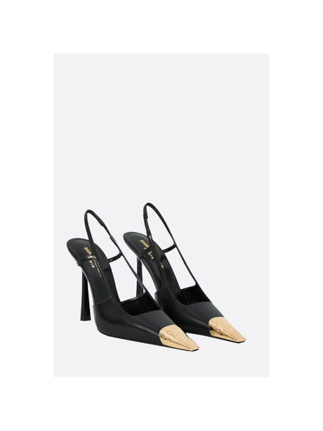 Jeanne Nappa Slingbacks-SAINT LAURENT-JOHN JULIA