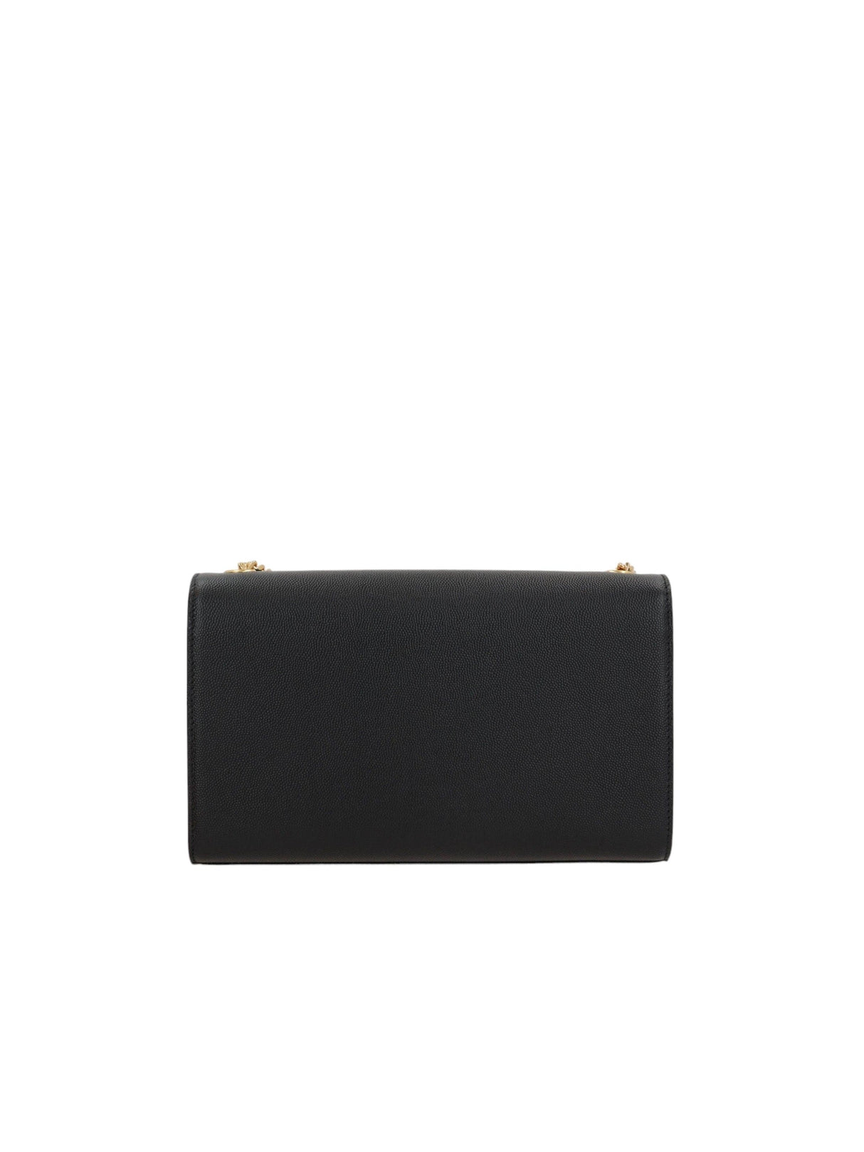 Kate Medium Chain Bag In Grain De Poudre Leather-SAINT LAURENT-JOHN JULIA