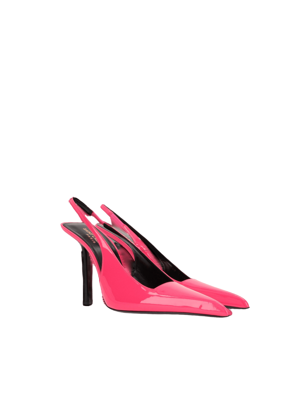 Kiss Patent Leather Slingbacks-SAINT LAURENT-JOHN JULIA