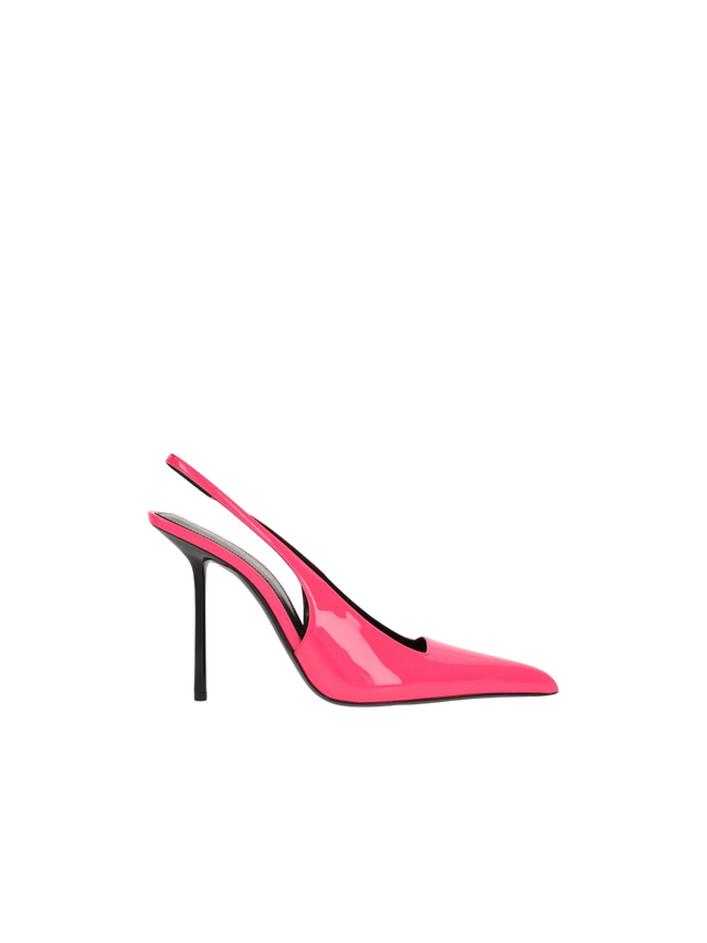 Kiss Patent Leather Slingbacks-SAINT LAURENT-JOHN JULIA