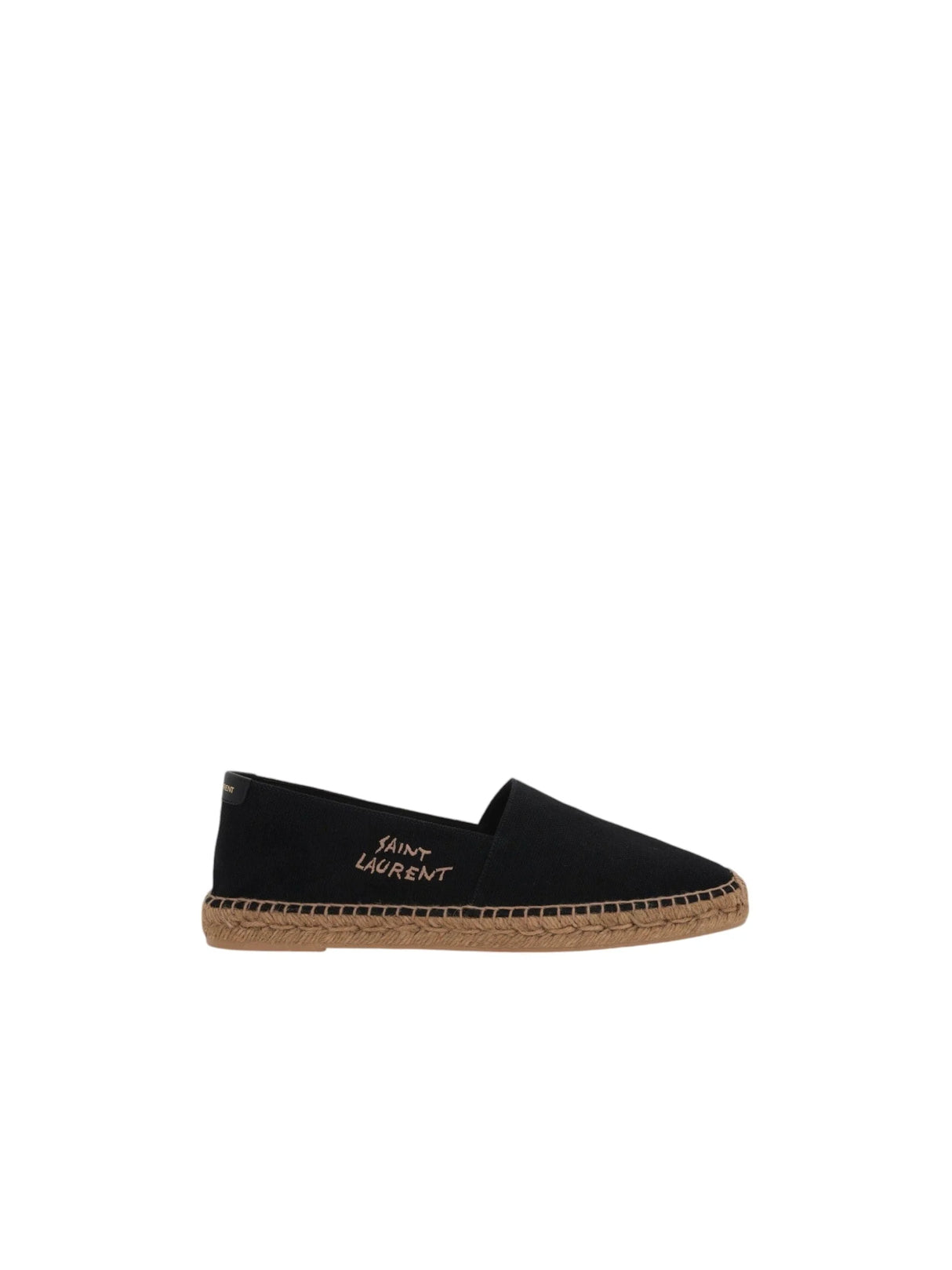 Logo Embroidered Canvas Espadrilles-SAINT LAURENT-JOHN JULIA