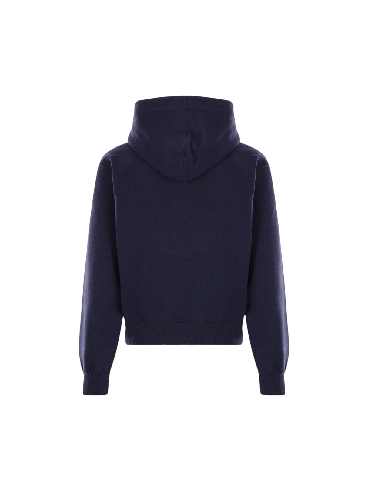 Logo Embroidered Fleece Hoodie-SAINT LAURENT-JOHN JULIA