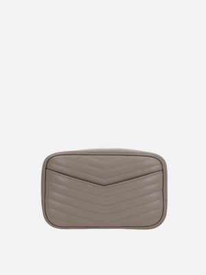 Lou Mini Quilted Leather Crossbody Bag-SAINT LAURENT-JOHN JULIA