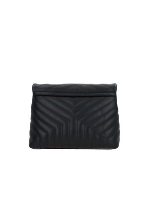 SAINT LAURENT-Loulou Medium Quilted Shoulder Bag-JOHN JULIA