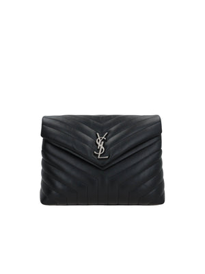 SAINT LAURENT-Loulou Medium Quilted Shoulder Bag-JOHN JULIA