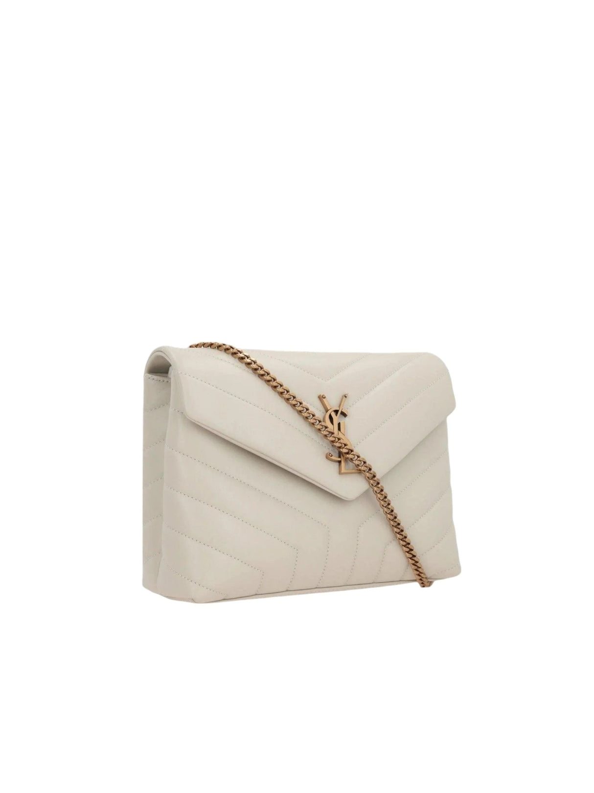 SAINT LAURENT-LOULOU Small Quilted Leather Shoulder Bag-JOHN JULIA