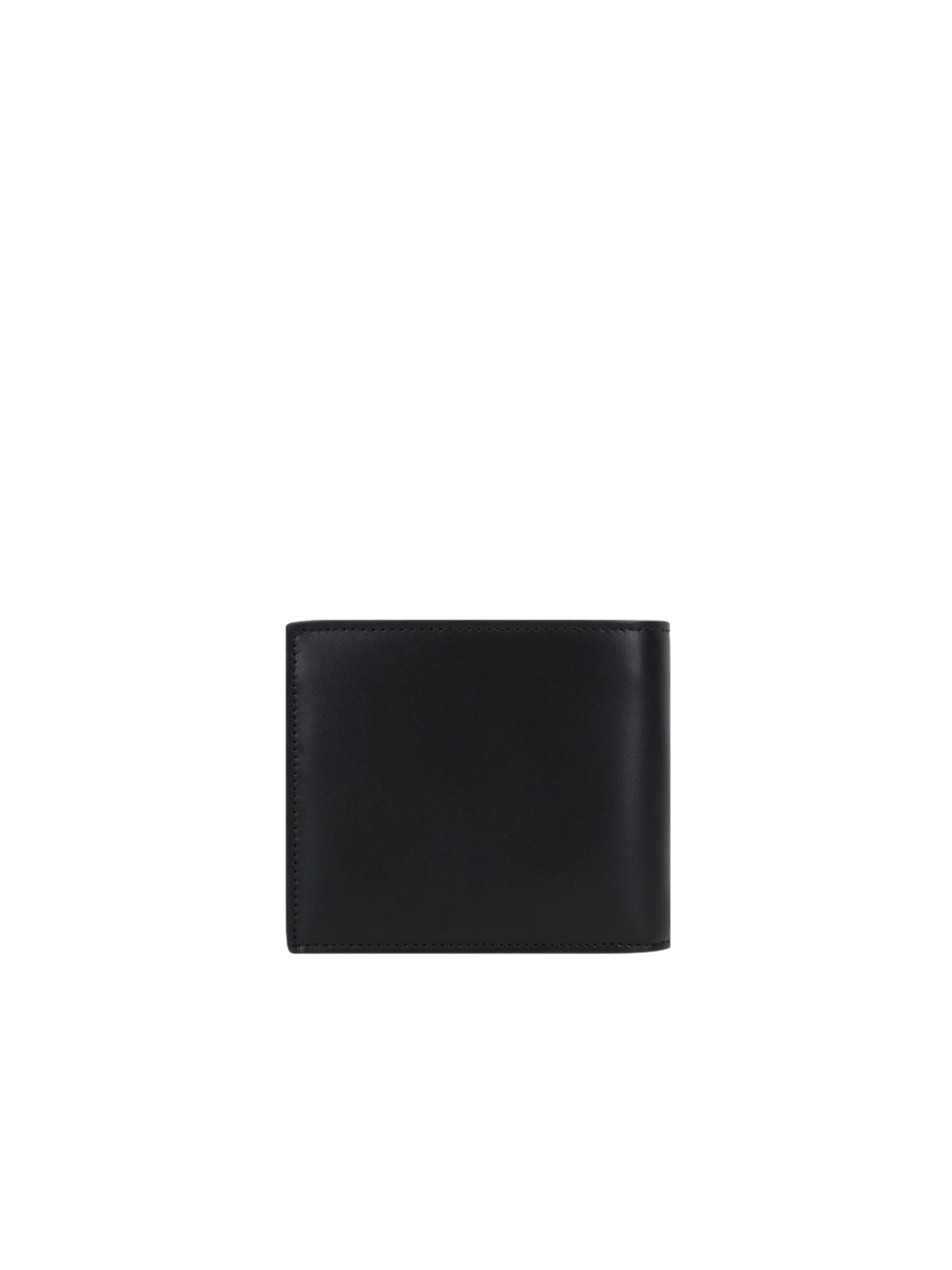 Matt Leather Monogram Bi-Fold Wallet-SAINT LAURENT-JOHN JULIA