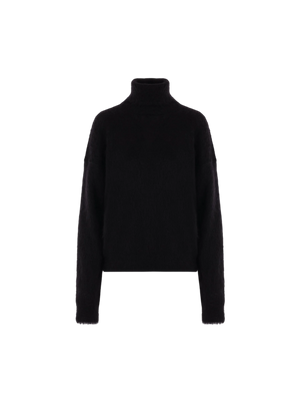 Mohair Blend Sweater-SAINT LAURENT-JOHN JULIA