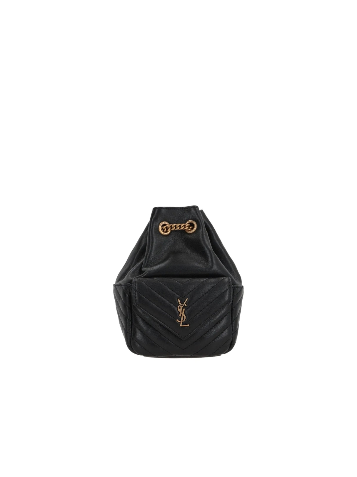 Nappa Joe Mini Bucket Bag-SAINT LAURENT-JOHN JULIA