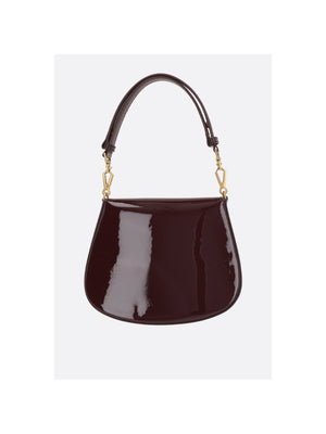 SAINT LAURENT-Patent Leather Shoulder Bag-JOHN JULIA