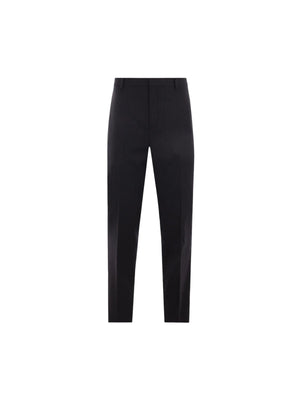 Pinstriped Wool Pants-SAINT LAURENT-JOHN JULIA