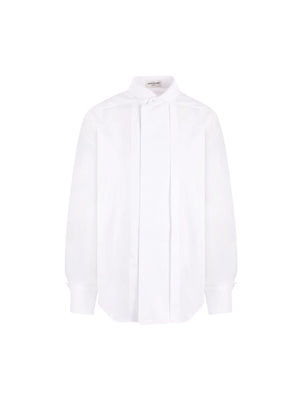 Poplin Shirt-SAINT LAURENT-JOHN JULIA