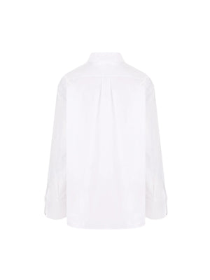 Poplin Shirt-SAINT LAURENT-JOHN JULIA