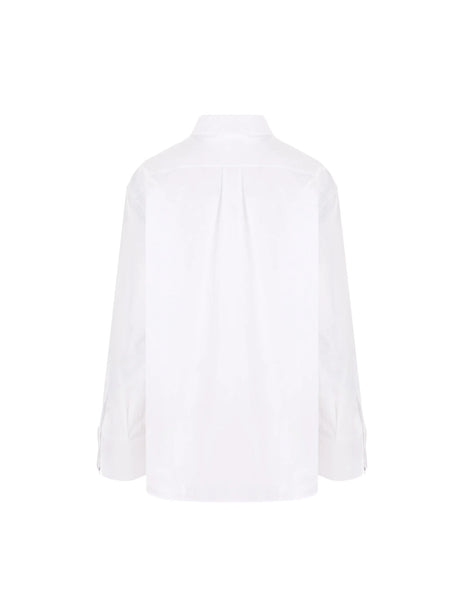 Poplin Shirt-SAINT LAURENT-JOHN JULIA