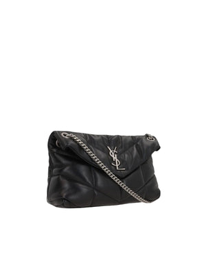 Quilted Nappa Puffer Shoulder Bag-SAINT LAURENT-JOHN JULIA