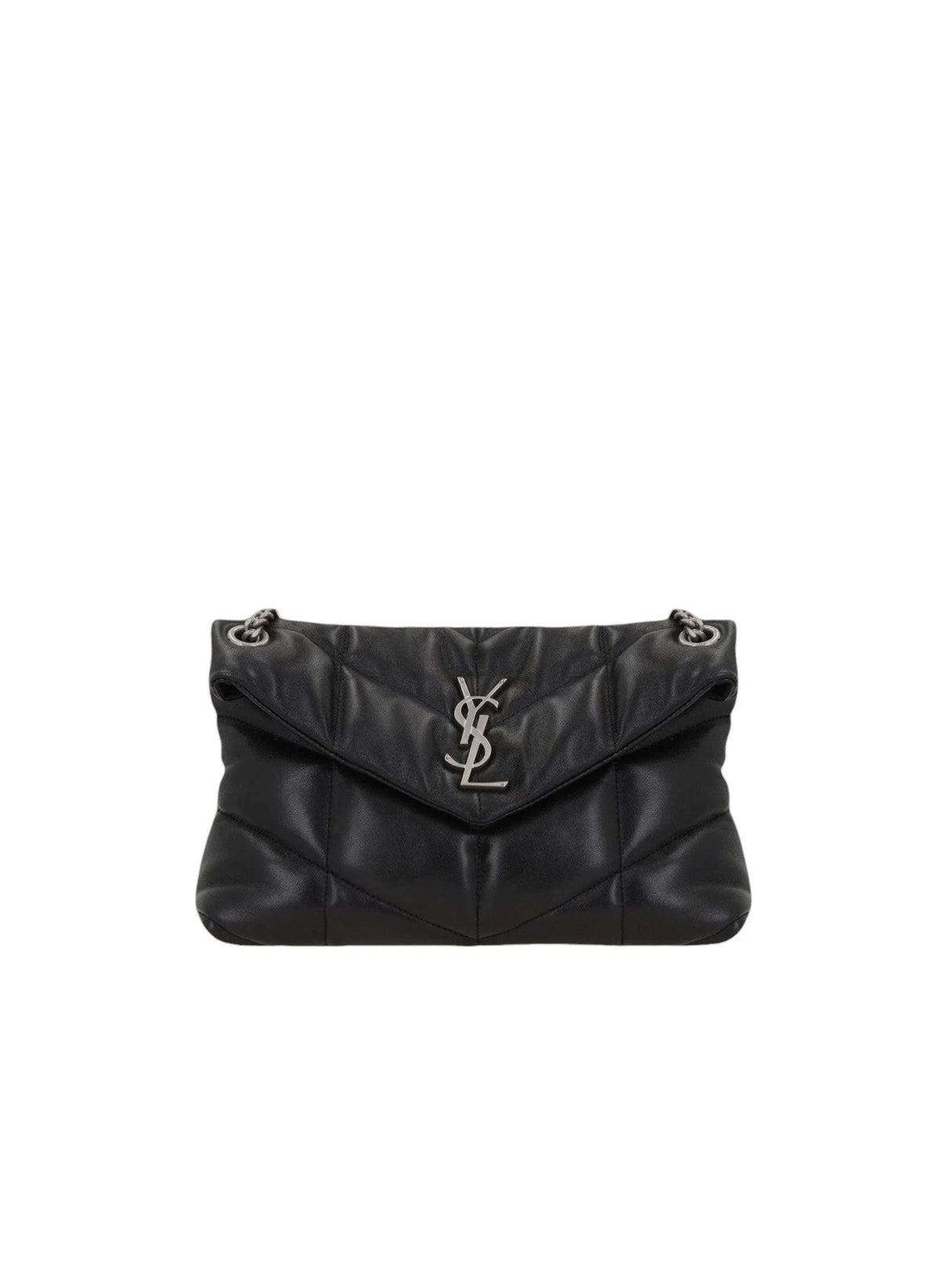 Quilted Nappa Puffer Shoulder Bag-SAINT LAURENT-JOHN JULIA