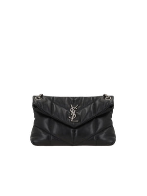 Quilted Nappa Puffer Shoulder Bag-SAINT LAURENT-JOHN JULIA