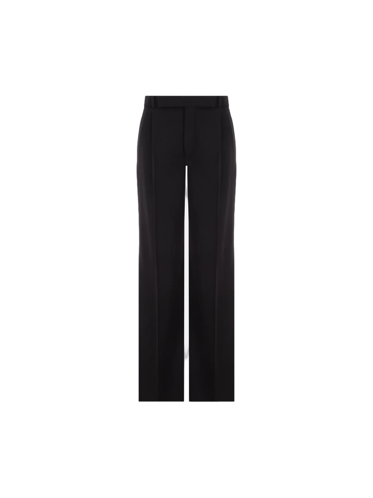 Responsible Wool Straight-leg Pants-SAINT LAURENT-JOHN JULIA