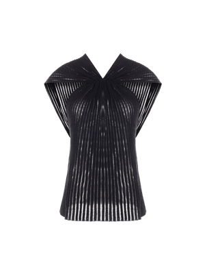 Ribbed Knit Top-SAINT LAURENT-JOHN JULIA