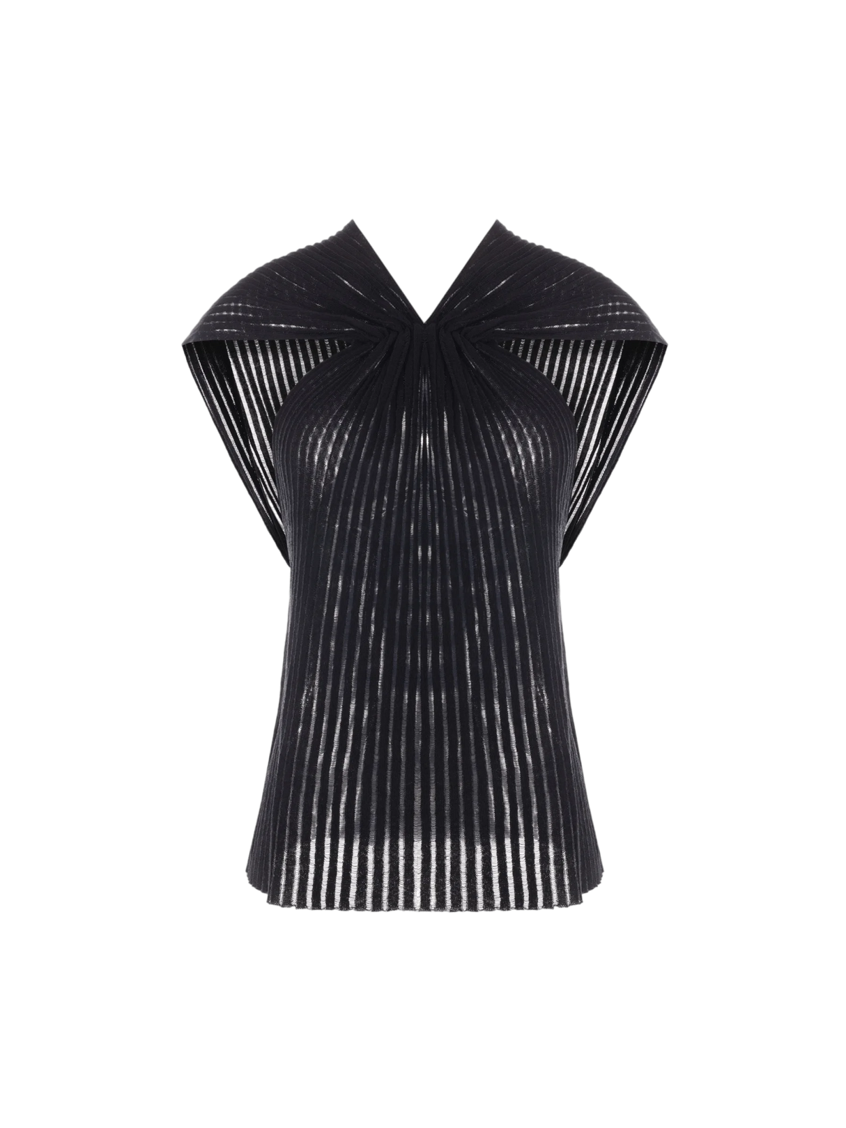 Ribbed Knit Top-SAINT LAURENT-JOHN JULIA